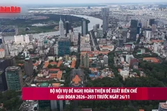 [Video] Bộ Nội vụ đề nghị hoàn thiện đề xuất biên chế giai đoạn 2026–2031 trước ngày 26/11
