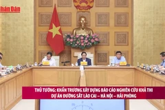 [Video] Thủ tướng chỉ đạo khẩn trương lập báo cáo khả thi dự án đường sắt Lào Cai – Hà Nội – Hải Phòng