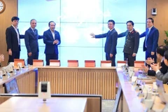 Bộ Khoa học và Công nghệ khai trương hệ thống quản lý trực tuyến các nhiệm vụ theo thời gian thực. (Ảnh ÁNH TUYẾT)