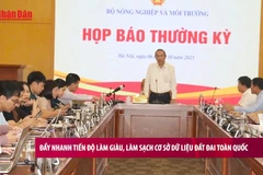 [Video] Đẩy nhanh tiến độ làm giàu, làm sạch cơ sở dữ liệu đất đai toàn quốc
