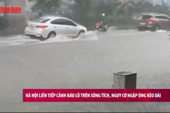[Video] Hà Nội liên tiếp cảnh báo lũ trên sông Tích, nguy cơ ngập úng kéo dài 