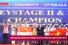 [Video] Việt Nam đạt nhiều giải thưởng tại kỳ thi toán học quốc tế lần thứ 25 