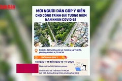 [Video] TP Hồ Chí Minh: Mời nhân dân góp ý về Đài tưởng niệm nạn nhân COVID-19