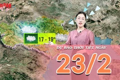 [Video] Dự báo thời tiết ngày 23/2/2026: Miền Bắc mưa phùn sương mù, Nam Bộ nắng nóng diện rộng