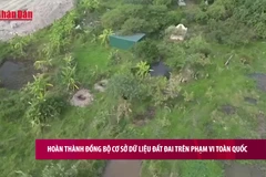[Video] Hoàn thành đồng bộ cơ sở dữ liệu đất đai trên phạm vi toàn quốc