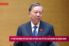 [Video] TP Hồ Chí Minh tổ chức bầu cử sớm cho cử tri làm nhiệm vụ ngoài khơi