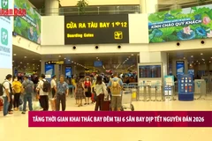 [Video] Tăng thời gian khai thác bay đêm tại 6 sân bay dịp Tết Nguyên đán 2026