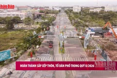 [Video] Hoàn thành sắp xếp thôn, tổ dân phố trong quý II/2026