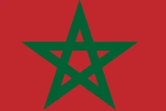 Cờ Morocco. 
