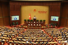 Toàn cảnh phiên bế mạc Kỳ họp thứ 9, Quốc hội khóa XV, ngày 27/6/2025. (Ảnh: DUY LINH)