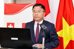 Phó Thủ tướng Lê Thành Long phát biểu. (Ảnh: Doãn Tấn/TTXVN)