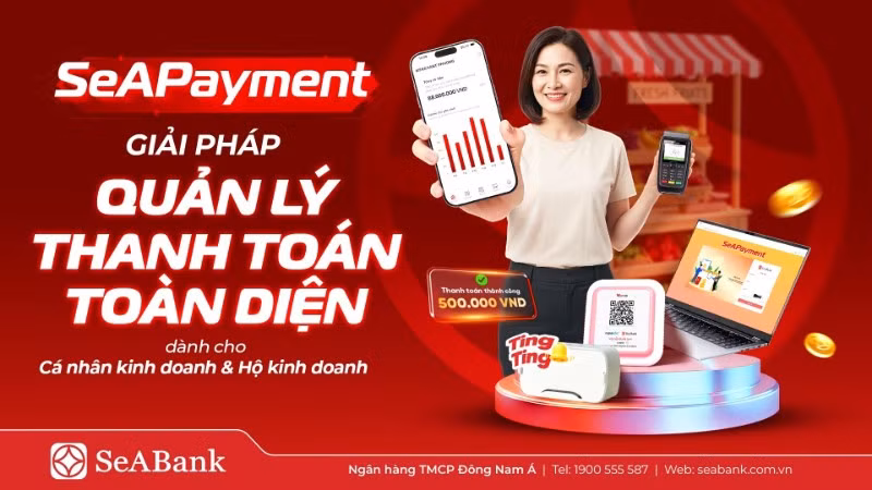 SeABank ra mắt SeAPayment - Nền tảng quản lý thanh toán giúp chủ shop kiểm soát dòng tiền theo thời gian thực