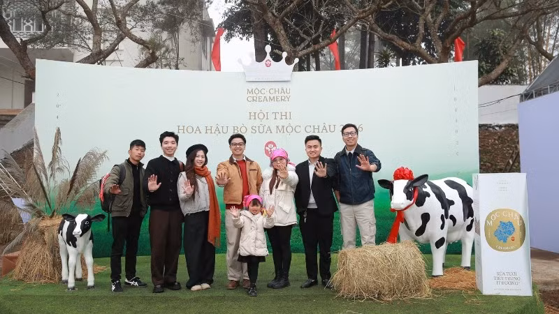 Hội thi Hoa hậu Bò Sữa là điểm nhấn trong chuỗi hoạt động du lịch, văn hóa của tỉnh Sơn La.