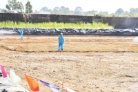 Xử lý dioxin tại sân bay Biên Hòa.