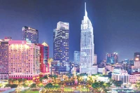 Khu vực trung tâm Thành phố Hồ Chí Minh được quy hoạch xây dựng Trung tâm Tài chính quốc tế. (Ảnh ANH THẾ)