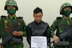 Đối tượng Thào A Cháng bị bắt giữ về hành vi vận chuyển trái phép chất ma túy.