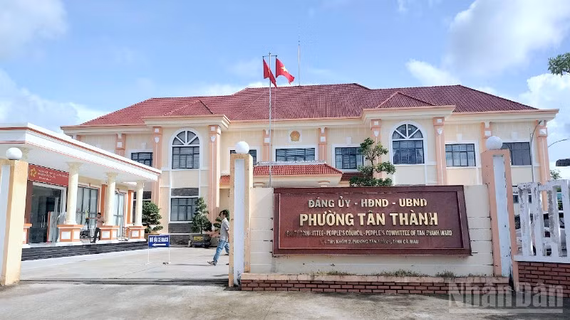 Tân Thành là một trong những đơn vị thí điểm triển khai các sáng kiến đổi mới và ứng dụng công nghệ trong quản lý hành chính tại Cà Mau.