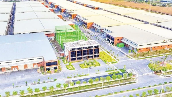 Khu công nghiệp Liên Hà Thái (thuộc Khu Kinh tế Thái Bình, tỉnh Hưng Yên) là điểm đến hấp dẫn nhà đầu tư nước ngoài.