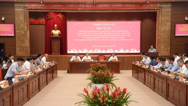 Quang cảnh hội nghị. (Ảnh: Phạm Hùng)