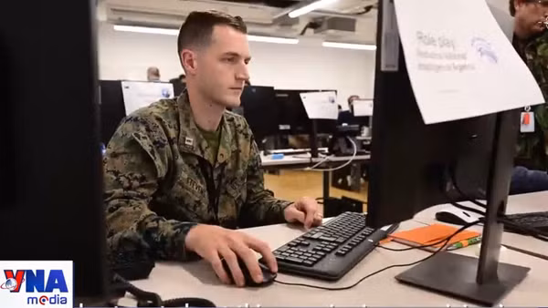 Mới đây, Tổ chức Hiệp ước Bắc Đại Tây Dương (NATO) đã tổ chức cuộc diễn tập an ninh mạng quy mô lớn mang tên "Locked Shields" năm 2026. (Ảnh: VNA Media)