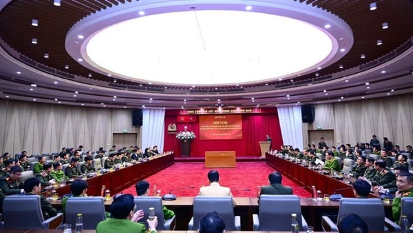 Toàn cảnh hội nghị. (Ảnh: Bộ Công an)