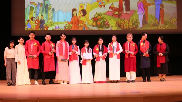 Chương trình Xuân Quê hương 2026 tại Toyama (Nhật Bản) thu hút đông đảo cộng đồng người Việt đang sinh sống, học tập và làm việc tại tỉnh Toyama cùng bạn bè Nhật Bản tham dự.