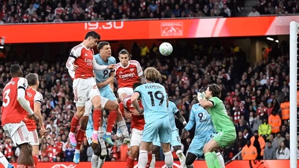 Havertz đưa Arsenal đến rất gần với chức vô địch Ngoại hạng Anh. (Ảnh: Arsenal)