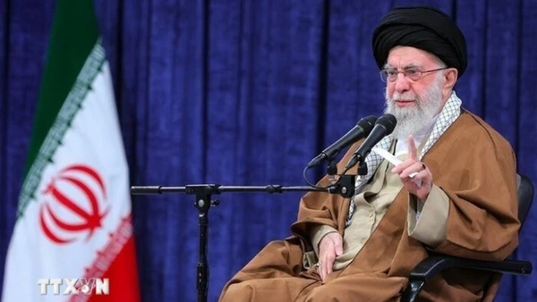 Lãnh tụ tối cao Iran Ali Khamenei. (Nguồn: IRNA/TTXVN)