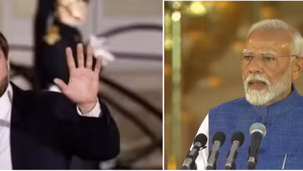 Phó Tổng thống Mỹ JD Vance và Thủ tướng Ấn Độ Narendra Modi. (Nguồn ảnh: Tân Hoa Xã)
