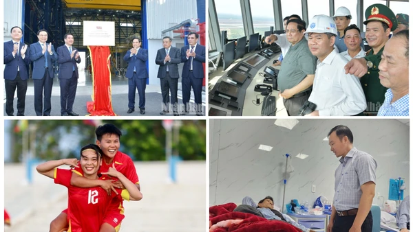 Tin nổi bật ngày 14/12: Thủ tướng dự Lễ khánh thành nhà máy điện khí LNG; Việt Nam giành thêm 14 huy chương tại SEA Games 33; Hơn 100 người bị ngộ độc nghi do ăn bánh mì