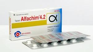 Một lô thuốc Alfachim 4.2 do Công ty cổ phần dược phẩm Cửu Long sản xuất buộc phải thu hồi trên toàn quốc. (Ảnh: Dược phẩm Cửu Long)