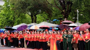 Hơn 1.300 người cao tuổi tham gia sự kiện. 