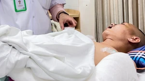 Bệnh nhân được can thiệp phẫu thuật kịp thời. 