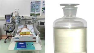 Bé trai đã được bệnh viện cấp cứu kịp thời. (Ảnh: BVCC)