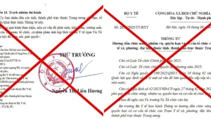Bộ Y tế cảnh báo về văn bản giả mạo liên quan chức năng, nhiệm vụ của trạm y tế xã, phường