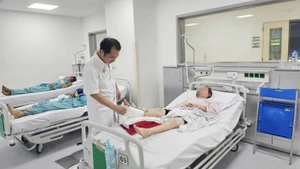 Ngón chân bệnh nhân đã có thể cử động.