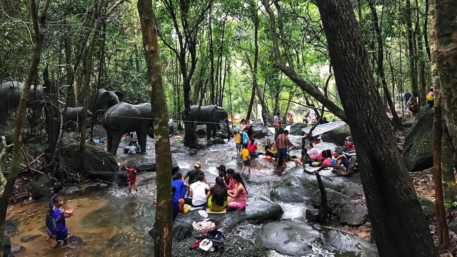 Nhóm khách địa phương mang theo đồ ăn và tận hưởng bữa trưa giữa khung cảnh thiên nhiên yên bình. img-2341.jpg