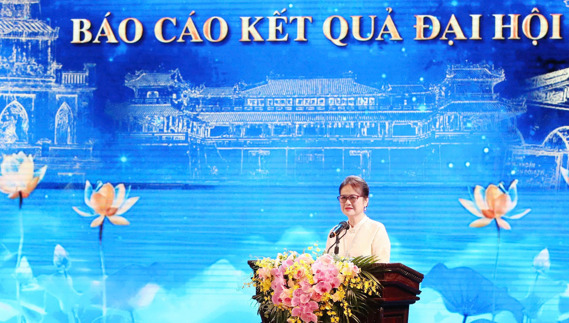Bà Nguyễn Thị Thanh Tâm, Phó Chủ tịch Thường trực Hiệp hội cho biết Hiệp hội ra đời với những cam kết và mục tiêu rõ ràng để nâng cao giá trị và đưa áo dài Việt đi xa hơn. ba-thanh-tam.jpg