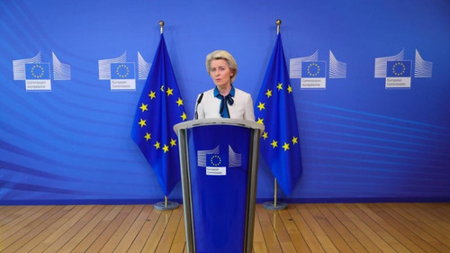 Chủ tịch Ủy ban châu Âu Ursula von der Leyen. (Ảnh: Tân Hoa xã)