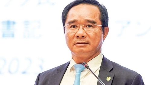 Bí thư Tỉnh ủy Long An Nguyễn Văn Được.