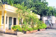 Trạm cấp nước Định Thành trên địa bàn xã Dầu Tiếng, Thành phố Hồ Chí Minh.