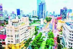 Một góc Thành phố Hồ Chí Minh hiện đại và năng động.