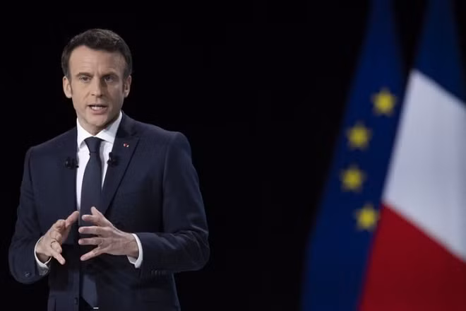 Tổng thống Pháp Emmanuel Macron. (Ảnh: Tân Hoa xã)