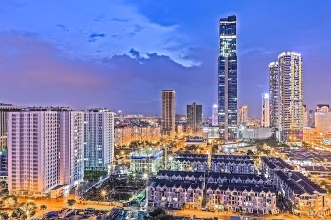 Diện mạo đô thị Thủ đô Hà Nội ngày càng khang trang, hiện đại. (Ảnh ĐĂNG ANH)