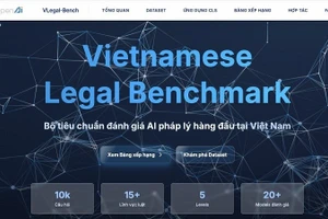 VLegal-Bench, bộ tiêu chuẩn đánh giá AI pháp lý do C-OpenAI phát triển.