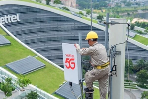 Viettel tiếp tục khẳng định vị thế mạng 5G lớn nhất Việt Nam. (Ảnh: CẨM THỦY)