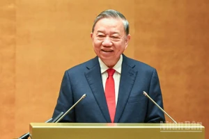 Tổng Bí thư Tô Lâm. (Ảnh: DUY LINH)