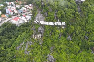 Di sản thiên nhiên thế giới Vườn quốc gia Phong Nha-Kẻ Bàng.