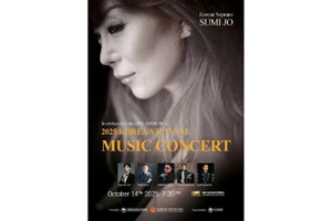 Poster chương trình hòa nhạc Việt Nam-Hàn Quốc 2025 (Ảnh: Trung tâm Văn hóa Hàn Quốc tại Việt Nam cung cấp) 