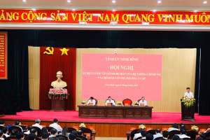 Quang cảnh hội nghị.